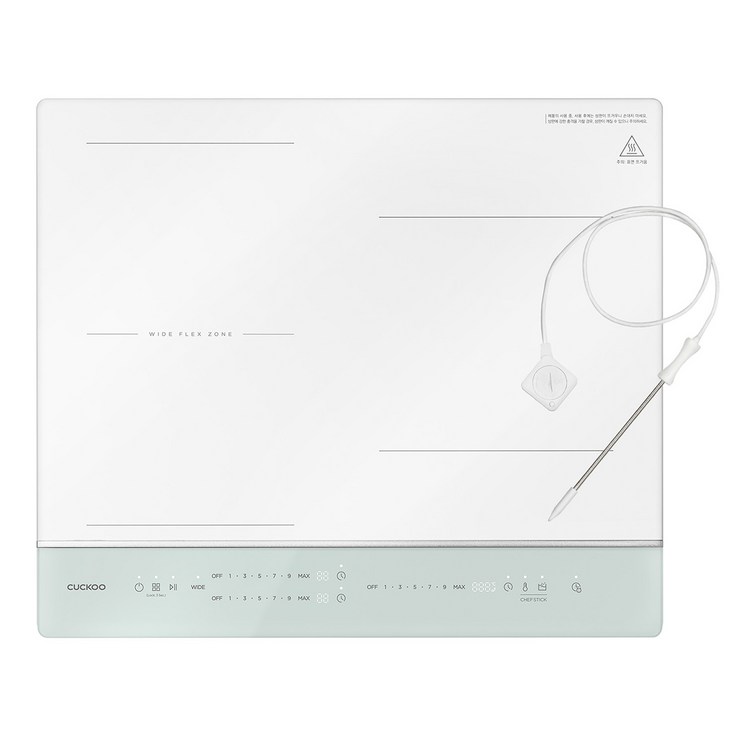쿠쿠 빌트인 셰프스틱 화이트 인덕션 3구