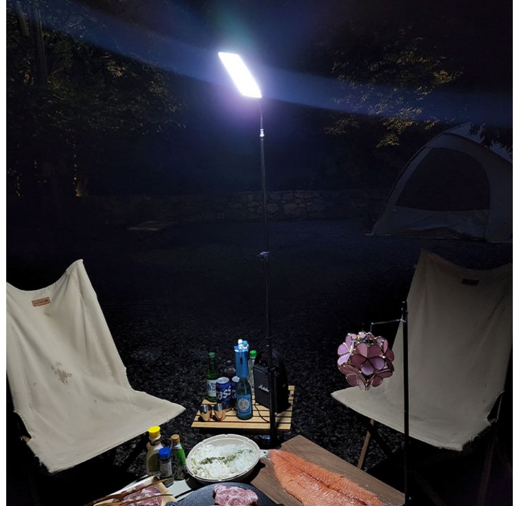 높이조절 자바라 LED 캠핑조명 랜턴