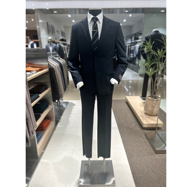 앤드지 BHE2SB1101 남성 사선조직 멜란지 정장세트 2종 택1