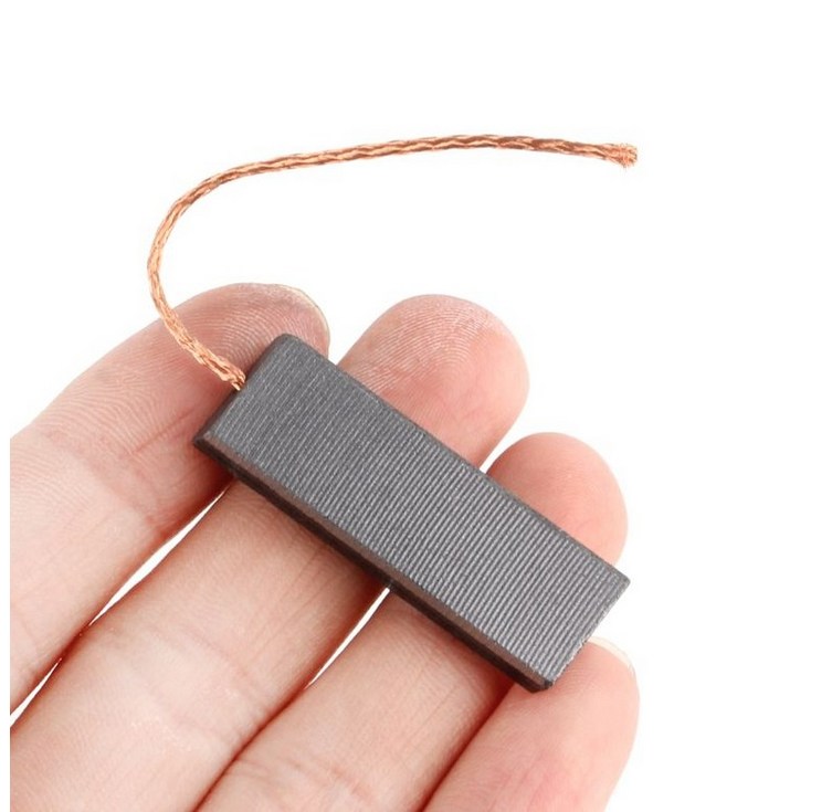 카본 브러쉬 지멘스 드럼 타입 세탁기용 내구성 모터 5x13.5x40mm 2 개