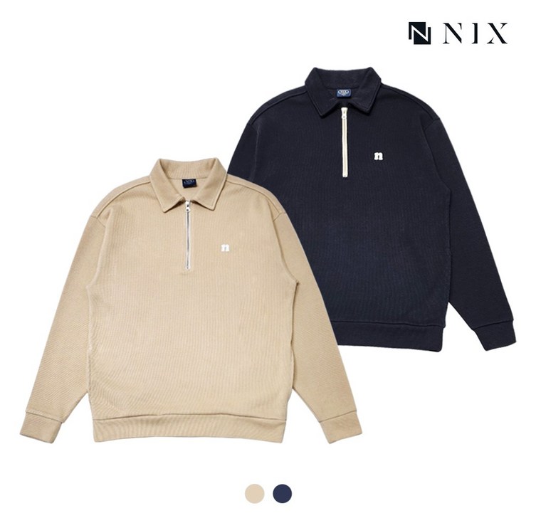 NIX유니이니셜자수 카라반집업티셔츠FNRSCTC752P
