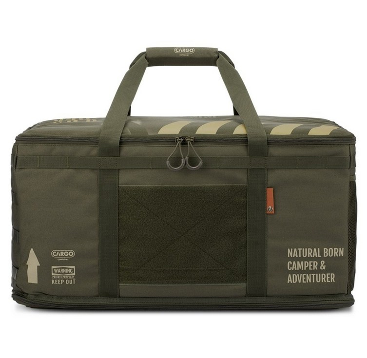 카고컨테이너 커스텀백 L 캠핑가방 다용도 이소가스가방 부탄가스 수납 멀티백, 카키, 1개