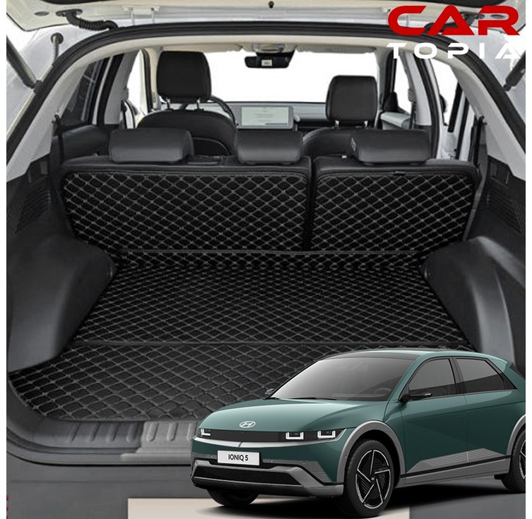 카토피아 2024 2025 더뉴 아이오닉5 페이스리프트 퀼팅 트렁크매트 가죽 차박 평탄화매트 용품