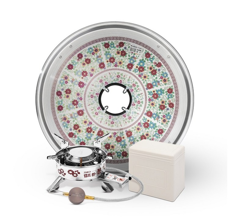 코베아 캠프1 캠프원봉 IGT 버너 레트로 양은상 세크 한정판, 1개, 실버