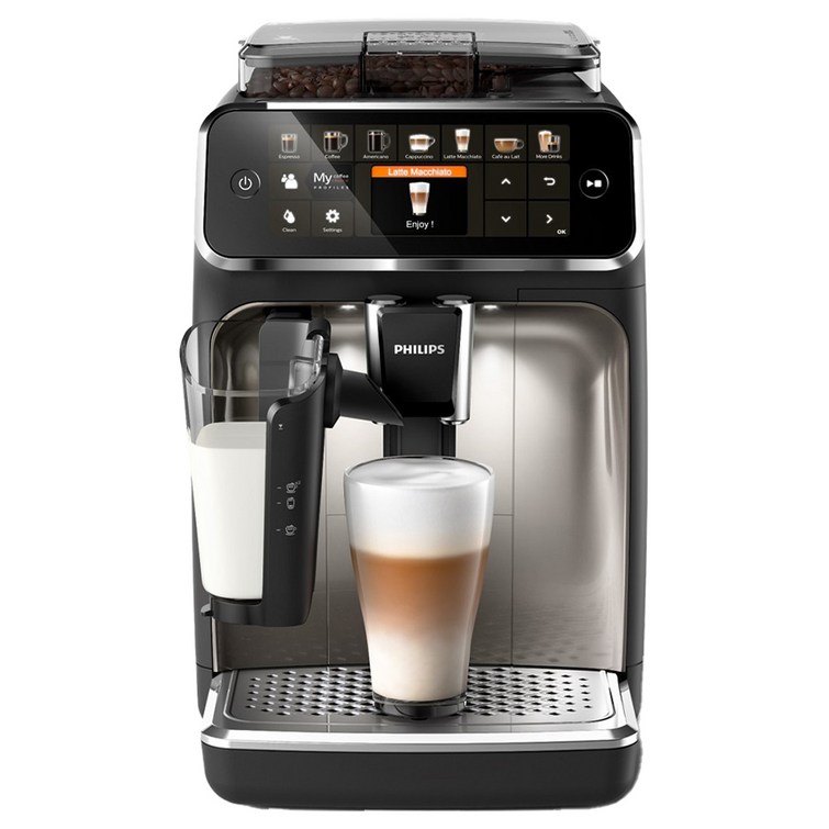 필립스 라떼고 5400 시리즈 전자동 에스프레소 커피 머신, EP544793