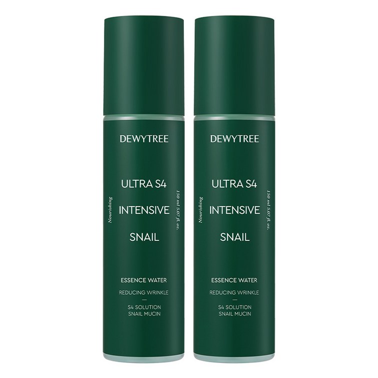 듀이트리 울트라 S4 인텐시브 스네일 에센스워터, 150ml, 2개 듀이트리 울트라 S4 인텐시브 스네일 에센스워터, 150ml, 2개
