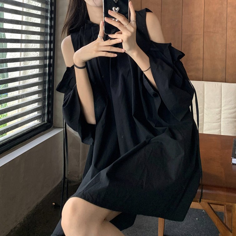 대박난박양 오픈숄더 러블리 원피스 대박난박양 오픈숄더 러블리 원피스