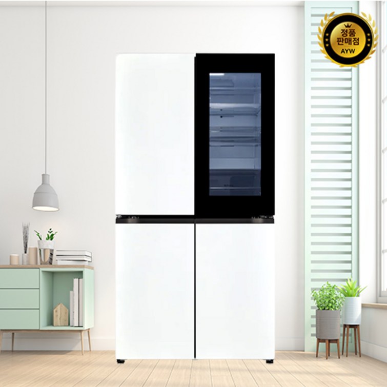 LG 디오스 오브제컬렉션 노크온 냉장고 T873MWW312